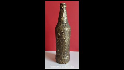 Antique Texture Bottle