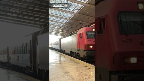 Seimens 5611-7 arriving at Lisbon's Santa Apolónia Railway Station CP Comboios de Portugal 2023