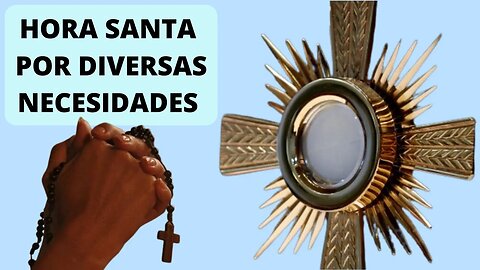 VIVA CRISTO REY: HORA SANTA POR DIVERSAS NECESIDADES #iglesiacatólica #deiverbumelsalvador #jesus