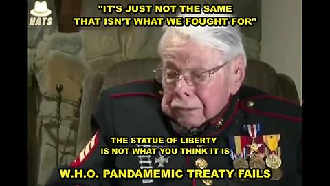 Failure Of The Pandemic Treaty - The Statue Of Liberty Is Not What You Think It Is - 5/31/24..