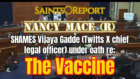 2505 🇺🇸 Mace (R) Exposes Twitts Vaccine Information Coverup (Entire 5 Minutes)