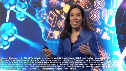 Brain Transparency & CBDCs | "Is It a Future You Are Ready for? It's a Future That Has Already Arrived." - Nita A. Farahany (Futurist and Duke Professor of Law & Philosophy Speaking at the 2023 World Economic Forum Annual Meeting)