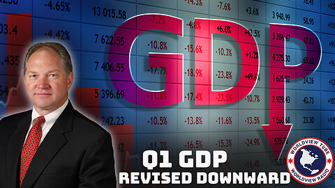 TV Q1 GDP Revised Downward