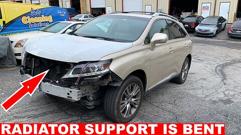 TOOK MY LEXUS RX350 TO THE BODY SHOP & WAS TOLD ANOTHER REASON WHY IT WAS AT COPART! MORE DAMAGE