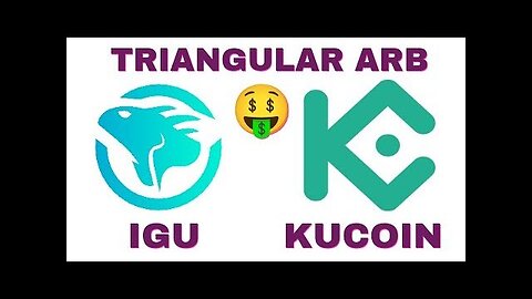 IGU/USDT: Profitable TRIANGULAR Arbitrage on Kucoin 💵 #crypto #arbitrage #kucoin