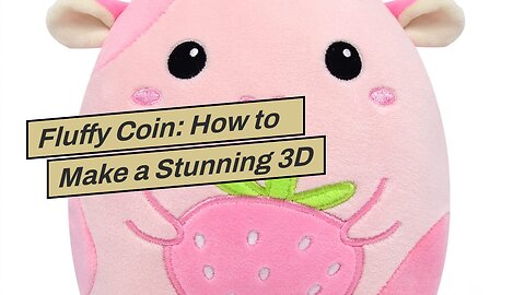Fluffy Coin: How to Make a Stunning 3D Coin Purse