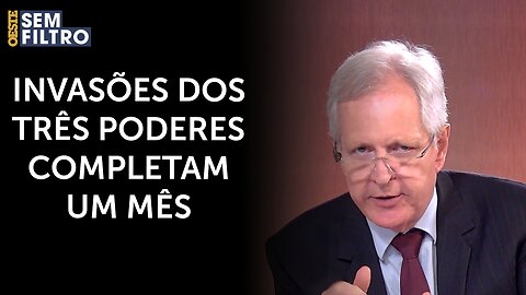 Invasões das sedes do Três Poderes em Brasília completam um mês | #osf