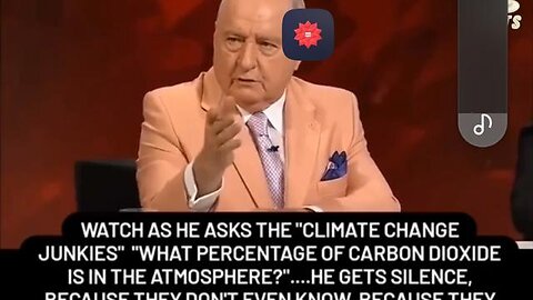 Watch as Alan Jones completely destroys The Climate Change Carbon Dioxide Hoax.