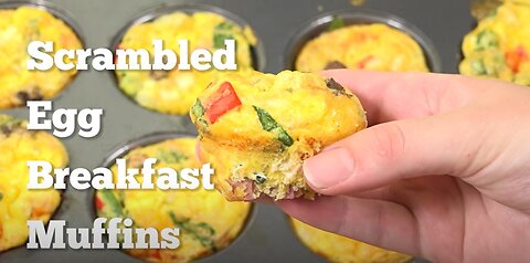 Best Scrambled Egg Breakfast Muffins