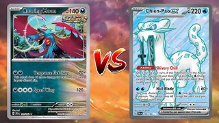 Pokemon TCG Live Roaring Moon Turbo VS Chien-Pao EX Baxcalibur!!