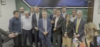 Urgente: PSD, partido de Pacheco, racha e 3 senadores declaram voto a Rogério Marinho
