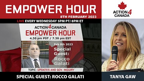 Updates And Government Inquiry with Rocco Galati