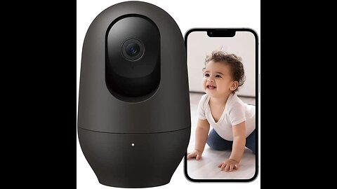 nooie Pet Camera 2K, 360°PanTilt Wi-Fi Baby Monitor with Phone App, Indoor Security Camera, AI...