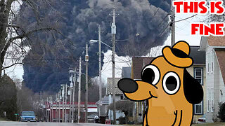 Toxic Train Cars Have Been Blown Up In Ohio Setting Off Poisonous Chernobyl