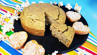 RECEITA PET: Torta de carne com pipoca para cães e gatos | Festa junina pet | Confeitaria Pet