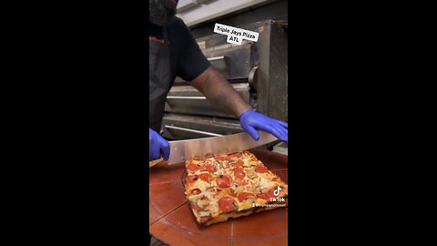 Detroit Deep Dish Pizza