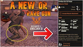 State of Decay 2 - NEWS: A NEW OR RARE GUN?