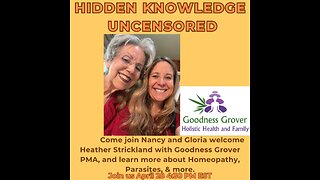 Homeopathy, Parasites, & more w/Guest Heather of Goodness Groover