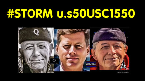 JFK ‘Q’🇺🇸 #STORM 🇺🇸50USC1550 #WWG1WGA