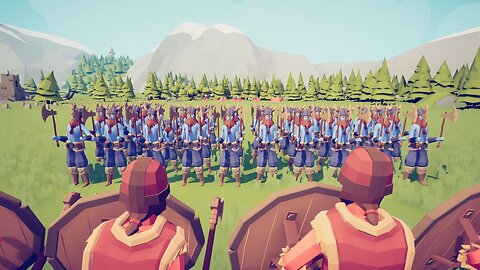 40 Brawlers Versus 40 Berserkers || Totally Accurate Battle Simulator