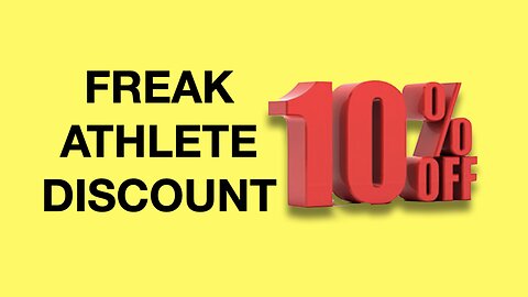 Freak Athlete Coupon Code (10% DISCOUNT Code)