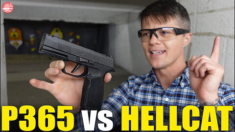 Sig Sauer P365 X Macro vs Springfield Hellcat Pro (Two of the BEST Concealed Carry Handguns)