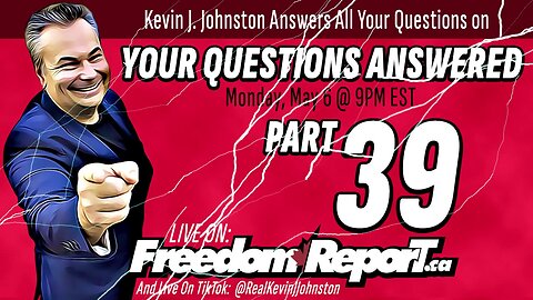 Your Questions Answered With Kevin J. Johnston, Canada's Number One Podcaster!