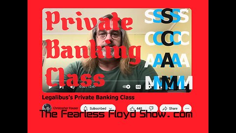 CHRIS HAUSER'S PRIVATE BANKING CLASS SCAM