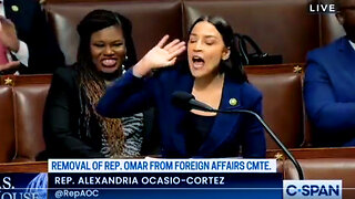 AOC Goes Full Pastor Feigning Outrage Over Ilhan Omar Committee Removal