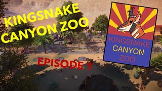 Visitor Center and Giant Hoof Stock Paddock | Kingsnake Canyon Zoo: Episode 1