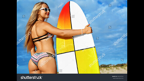 Extreme Sports for hot Girl Surfing Diving And Snowboarding