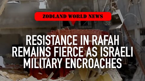 ►🚨▶◾️⚡️⚡️🇮🇱⚔️🇵🇸 Resistance in Rafah remains fierce as Israeli military encroaches | Jon Elmer