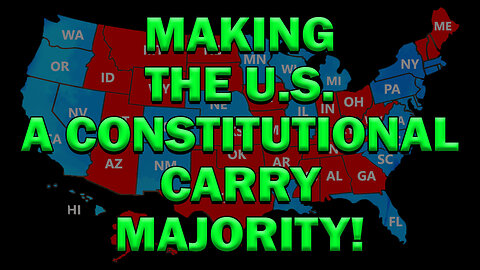 Making The U.S. A Constitutional Carry Majority! LEO Round Table – Tue, Feb 2nd – 12pm ET – S08E07