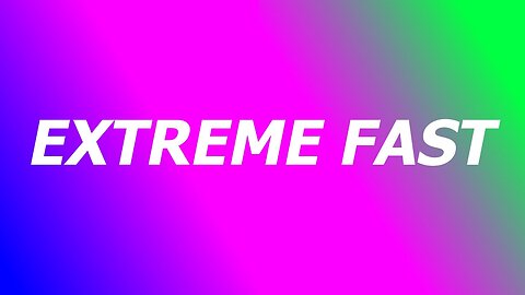 EXTREME FAST Blue, Pink & Green Disco / Party Lights [10 HOURS] [SEIZURE WARNING!]