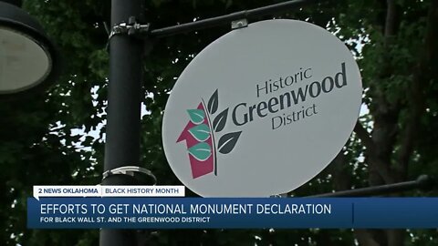 Effort underway to get Black Wall Street, Greenwood District designated as national monument