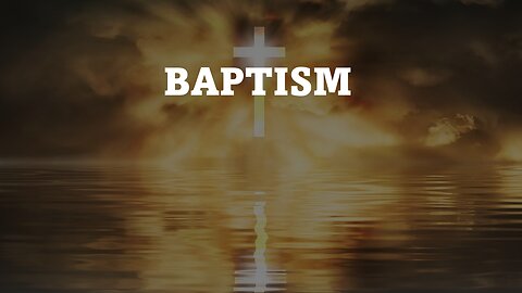 BE BAPTIZED | 5/1/2024