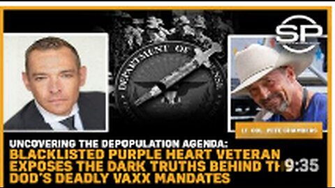 Uncovering The Depopulation Agenda: Purple Heart Veteran EXPOSES Dark Truths Of The DEADLY Mandates