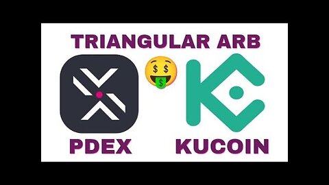 PDEX/USDT: Profitable TRIANGULAR Arbitrage on Kucoin