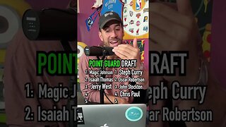 The POINT GUARD Draft!! Controversial First Pick?! #shorts #pointguard #draft #nba #sportslover