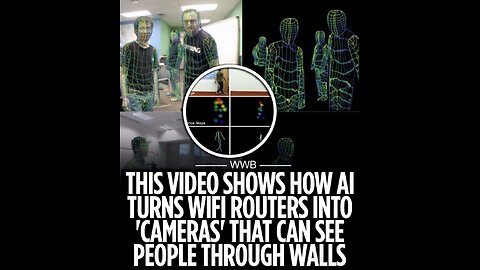 AI Turns WiFi Routers into ‘Cameras’: Seeing Through Walls