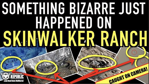 Something BIZARRE Just Happened On Skinwalker Ranch…And It was Caught On Camera!