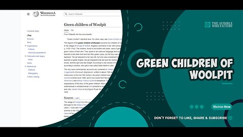 The legend of the green children of Woolpit concerns two children of unusual skin colour who