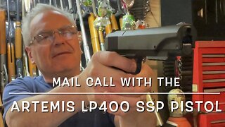 Mail call with the Artemis LP400 single stroke pneumatic air pistol Snow Peak 1911 replica