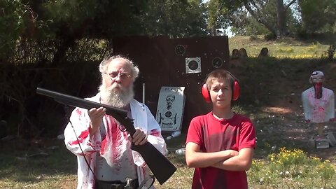 13 Year old VS 10 Gauge Shotgun TAKE 2