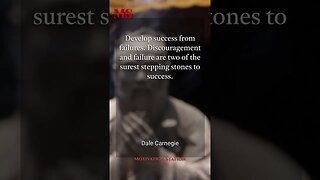 'Develop Success From Failures' - Dale Carnegie #shorts #stoicism #quotes #motivation #dalecarnegie