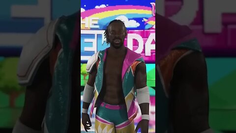 Kofi Kingston | WWE 2K23 Entrance 👏 #shorts #short #wwe2k23