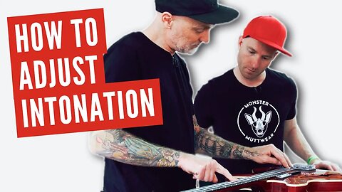 How to Set Intonation - HOW TO SET-UP YOUR BASS #3