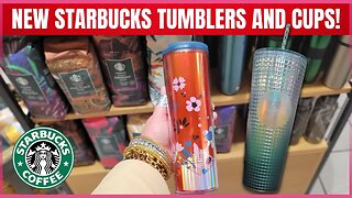 STARBUCKS COFFEE | NEW 2023 TUMBLERS AND CUPS | VALENTINES TUMBLERS | #starbucks