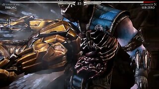 Mortal Kombat X: Triborg (Cyrax LK-4D4) vs Sub-Zero (Cryomancer) - No Commentary