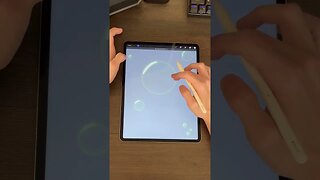 Procreate: how to draw simple bubbles on iPad! #procreate #easydrawing #ipadart #digitalprinting